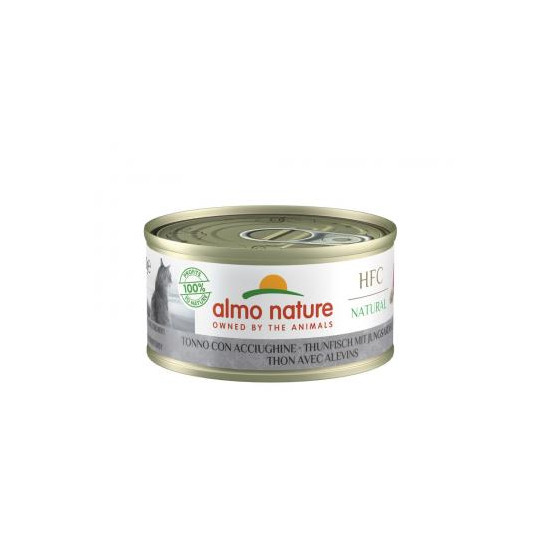 Patée pour chat hfc natural thon et alevins 70g de Almo Nature, les patées pour chats et chiens dans A061