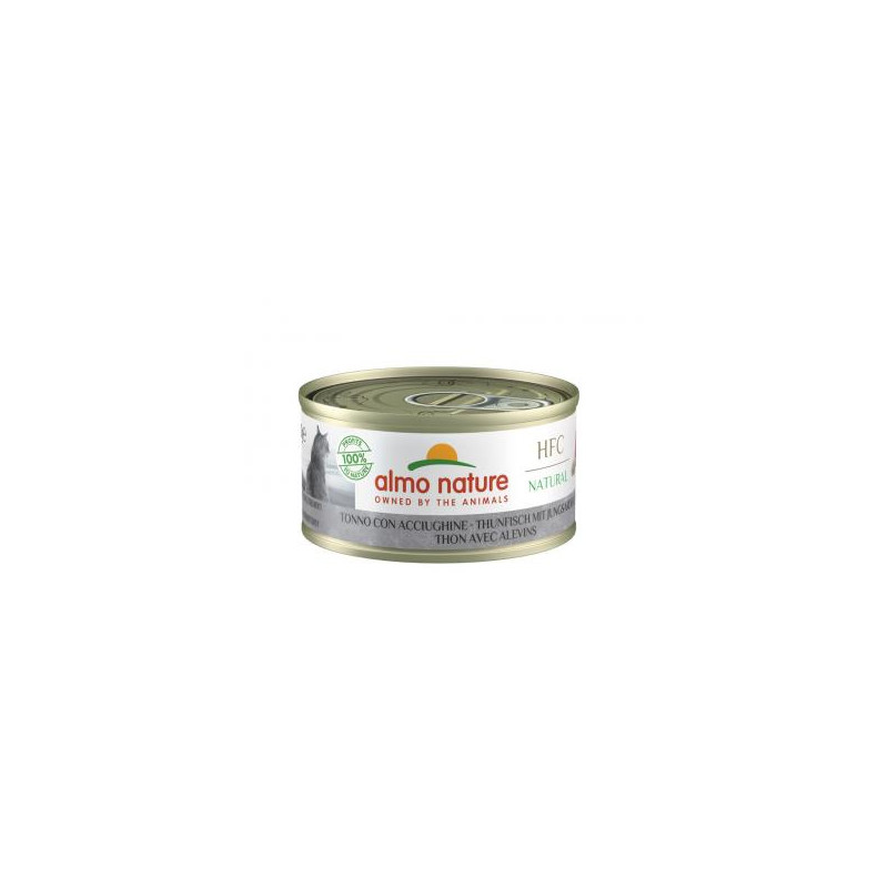 Patée pour chat hfc natural thon et alevins 70g de Almo Nature, les patées pour chats et chiens dans A061