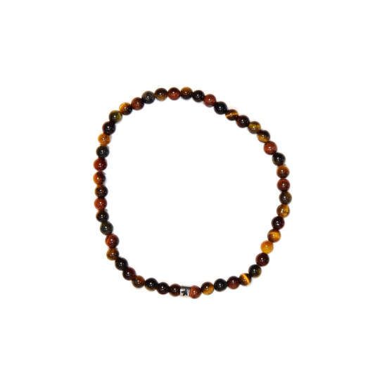Bracelet oeil tigre. taureau. faucon perles 4 mm de Herboristerie et Esotérisme à Libourne dans A061