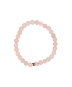 Bracelet quartz rose perles rondes 6 mm de Herboristerie et Esotérisme à Libourne dans A061