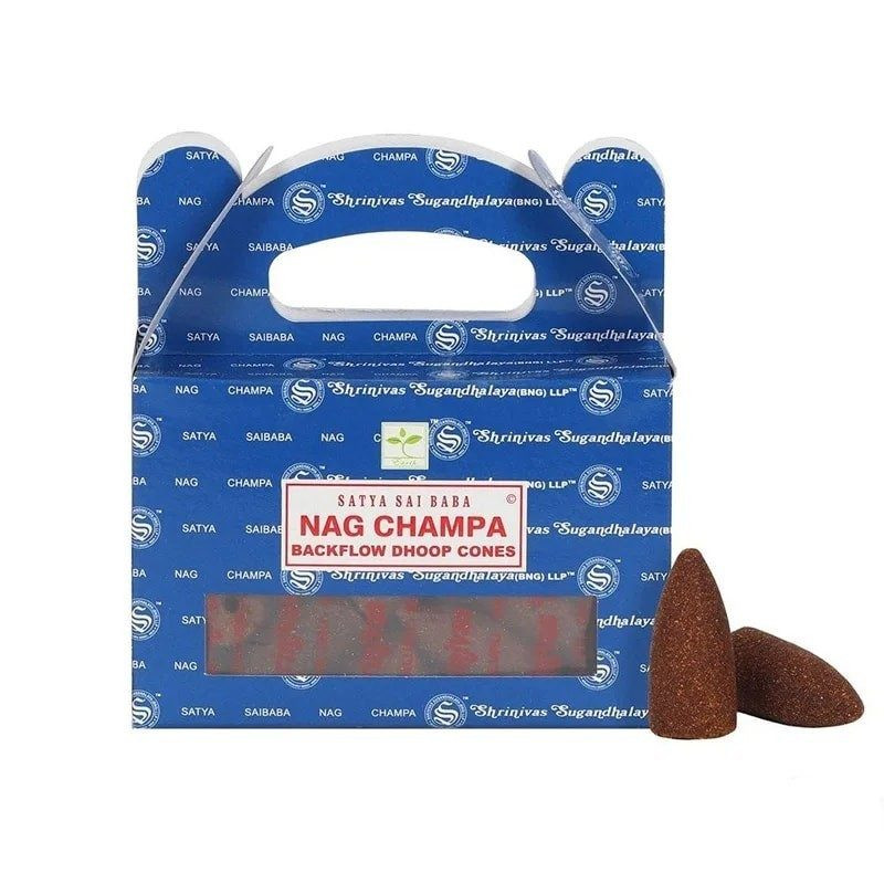 Encens satya - nag champa cone backflow de Herboristerie et Esotérisme à Libourne dans A061