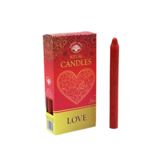 Bougies a rituel - amour - rouges de Herboristerie et Esotérisme à Libourne dans A061