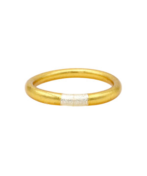 Jonc bouddhiste mantra maxi dore clair+mantra M de Cherie Sheriff : Les joncs bouddhistes dans C1551
