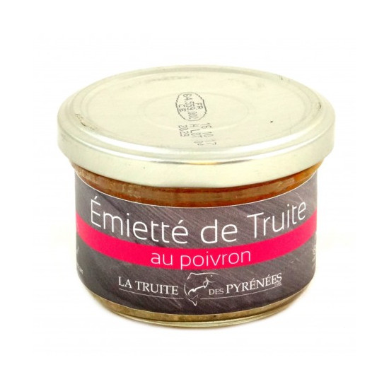 EMIETTES TRUITE POIVRON 90G de Table des producteurs Libourne dans 🥔 Apéritifs à manger