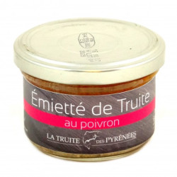EMIETTES TRUITE POIVRON 90G de Table des producteurs Libourne dans 🥔 Apéritifs à manger