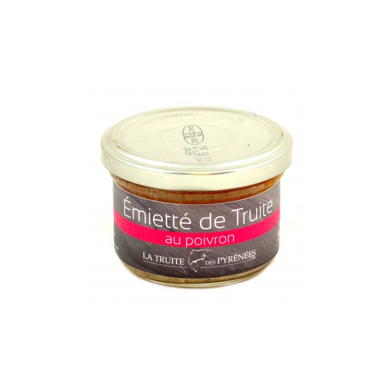 EMIETTES TRUITE POIVRON 90G de Table des producteurs Libourne dans 🥔 Apéritifs à manger
