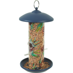 Mangeoire silo 2perchoirs motif marine de Zolux - Produit pour animaux dans Z002