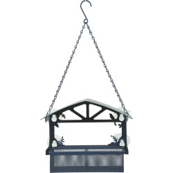 Mangeoire toit graines metal marine de Zolux - Produit pour animaux dans Z002