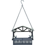 Mangeoire toit graines metal marine de Zolux - Produit pour animaux dans Z002