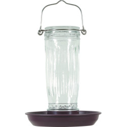 Mangeoire verre cerise de Zolux - Produit pour animaux dans Z002