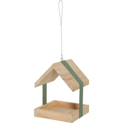 Mangeoire bois metal l sauge de Zolux - Produit pour animaux dans Z002