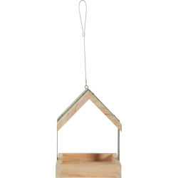 Mangeoire bois metal l sauge de Zolux - Produit pour animaux dans Z002