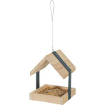 Mangeoire bois metal l marine de Zolux - Produit pour animaux dans Z002