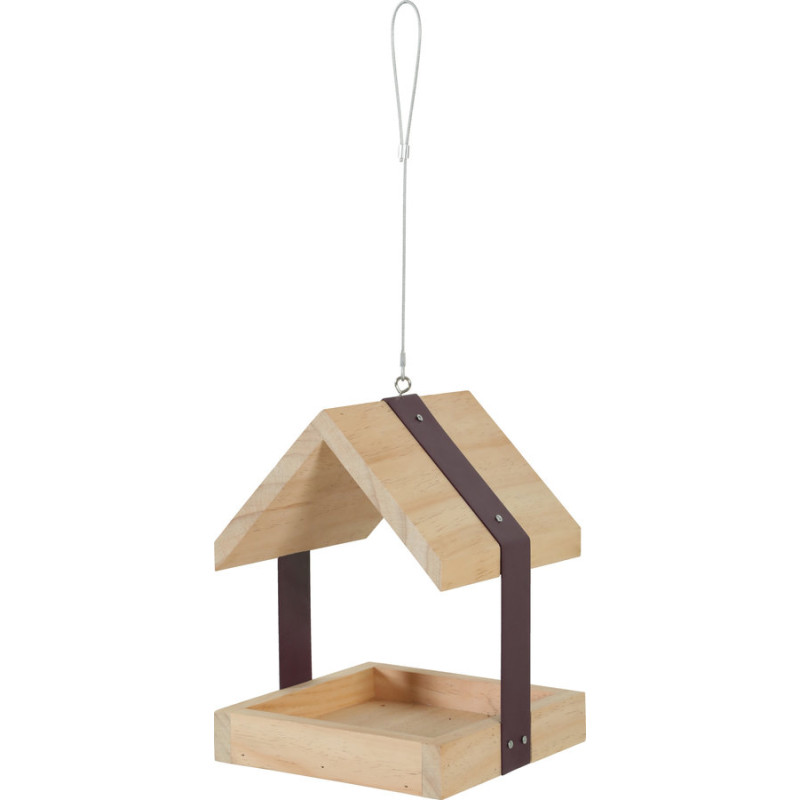 Mangeoire bois metal l cerise de Zolux - Produit pour animaux dans Z002