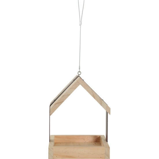 Mangeoire bois metal l cerise de Zolux - Produit pour animaux dans Z002