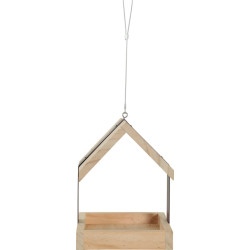Mangeoire bois metal l cerise de Zolux - Produit pour animaux dans Z002