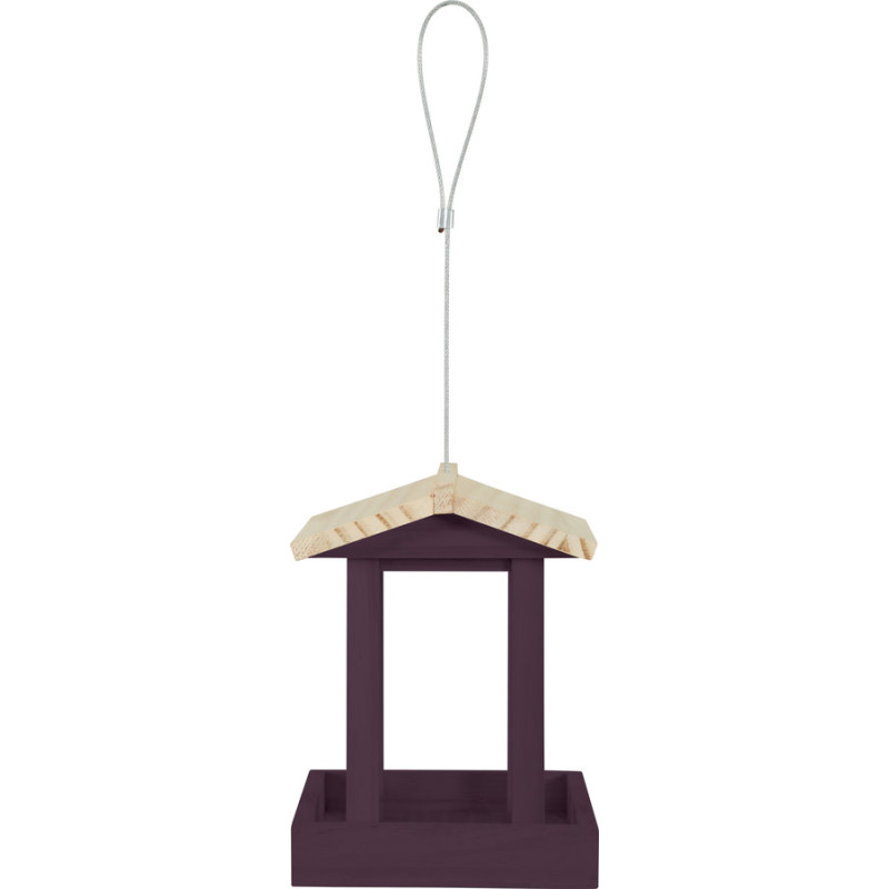 Mangeoire bois 1 flora cerise de Zolux - Produit pour animaux dans Z002