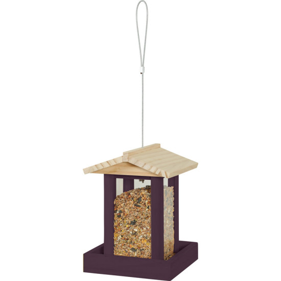 Mangeoire bois 1 flora cerise de Zolux - Produit pour animaux dans Z002