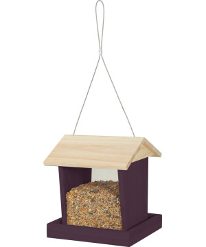 Mangeoire bois 2 flora cerise de Zolux - Produit pour animaux dans Z002