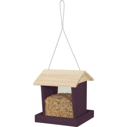 Mangeoire bois 2 flora cerise de Zolux - Produit pour animaux dans Z002