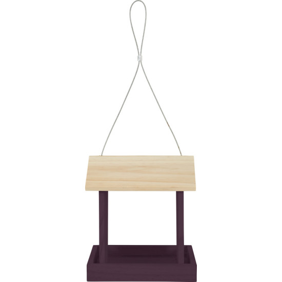 Mangeoire bois 2 flora cerise de Zolux - Produit pour animaux dans Z002