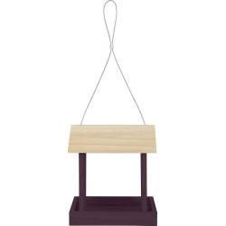 Mangeoire bois 2 flora cerise de Zolux - Produit pour animaux dans Z002