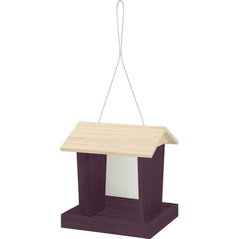 Mangeoire bois 3 flora cerise de Zolux - Produit pour animaux dans Z002