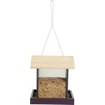 Mangeoire bois 3 flora cerise de Zolux - Produit pour animaux dans Z002