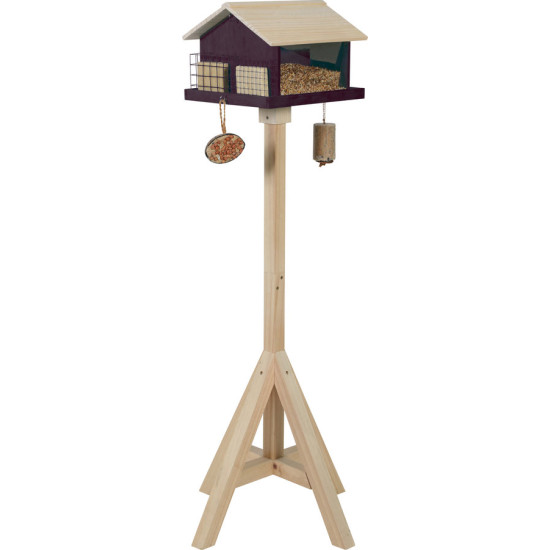 Mangeoire pied xl flora cerise de Zolux - Produit pour animaux dans Z002