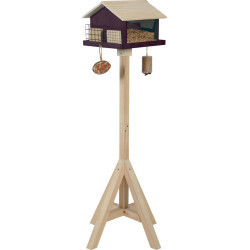 Mangeoire pied xl flora cerise de Zolux - Produit pour animaux dans Z002