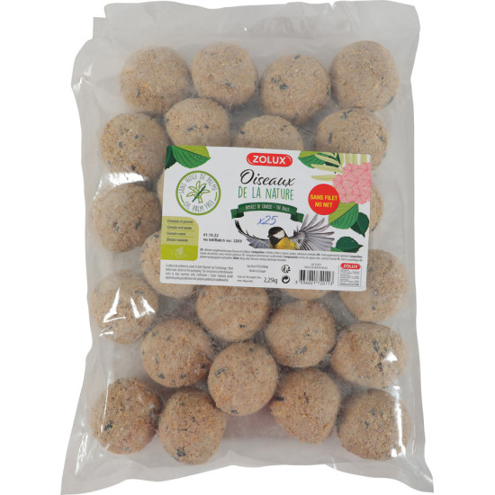 Boules de graisse 90g x25 de Zolux - Produit pour animaux dans Z002