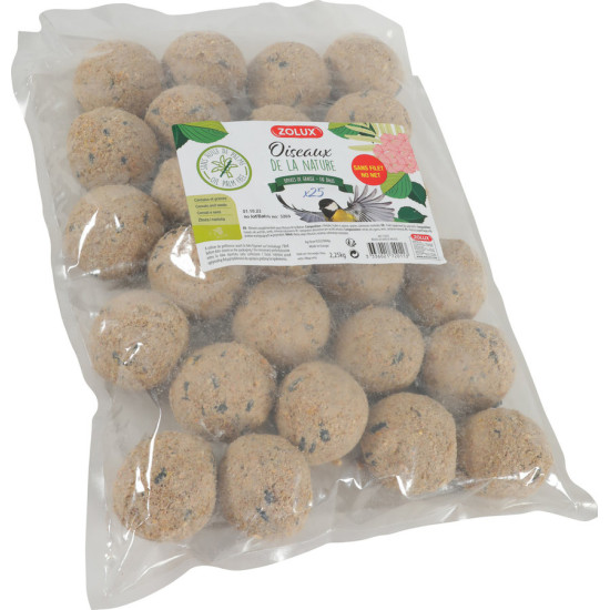 Boules de graisse 90g x25 de Zolux - Produit pour animaux dans Z002