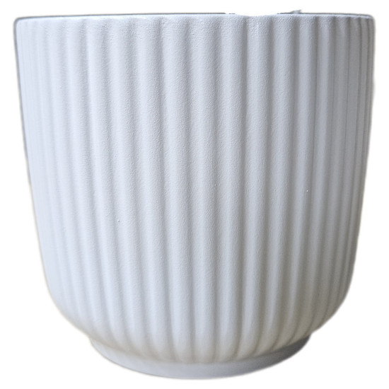 Cache pot d13.5 h13cm ceramique rialto ass de Pot et Deco - poterie céramique de qualité dans P140