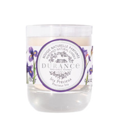 Bougie naturelle parfumee Iris Precieux 180g de Durance dans D0791