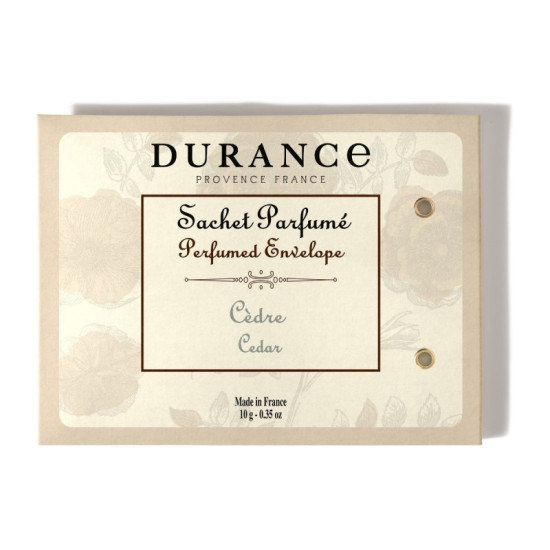 Sachet Parfume Cedre Argente de Durance dans D0791