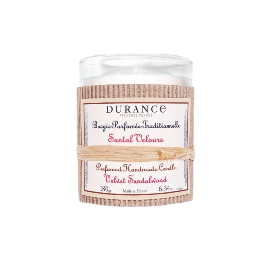 Bougie parfumee 180g Santal Velours de Durance dans D0791