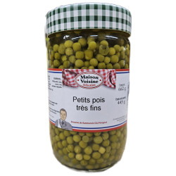 PETITS POIS EXTRA FINS 660G de Table des producteurs Libourne dans 🥫 Conserves