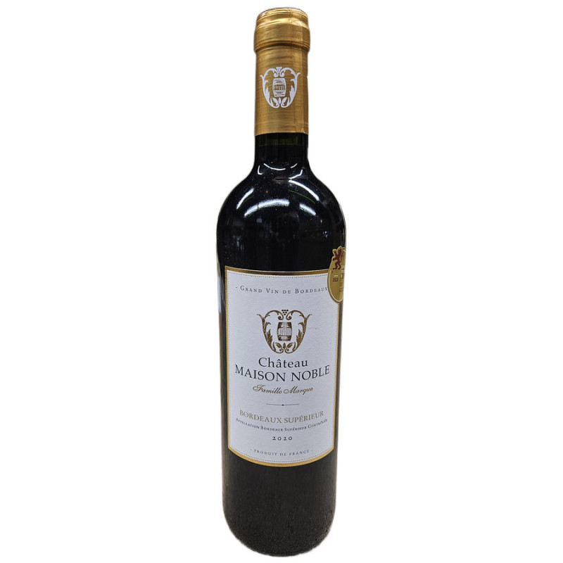CHATEAU MAISON NOBLE ROUGE 2020 75CL de Table des producteurs Libourne dans 🍷 Vins