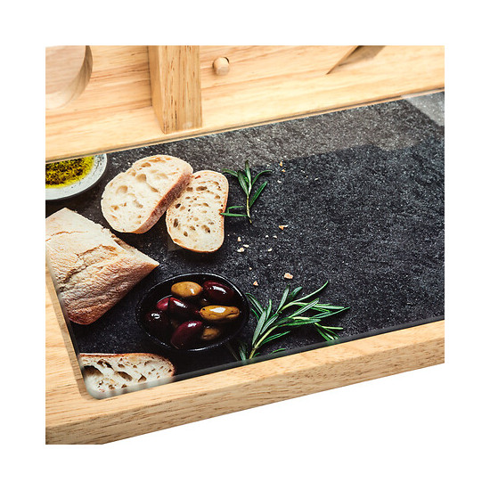 TRANCHEUSE CHARCUTERIE AVEC PLANCHE de J-Line by Jolipa - Déco intérieur dans J031