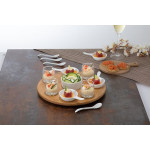 SET APERITIF RIO BLANC 14P de J-Line by Jolipa - Déco intérieur dans J031