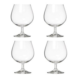 VERRE A COGNAC CRISTALLIN 40CL X4 de J-Line by Jolipa - Déco intérieur dans J031