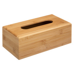 BOITE A MOUCHOIR TIDY BAMBOU de J-Line by Jolipa - Déco intérieur dans J031