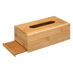 BOITE A MOUCHOIR TIDY BAMBOU de J-Line by Jolipa - Déco intérieur dans J031