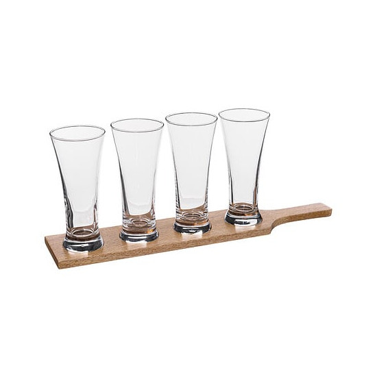 RACK 4 VERRES A BIERE VICTOR 27CL de J-Line by Jolipa - Déco intérieur dans J031