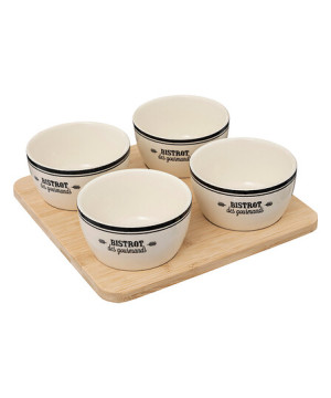 SET APERITIF BISTROT 5P de J-Line by Jolipa - Déco intérieur dans J031