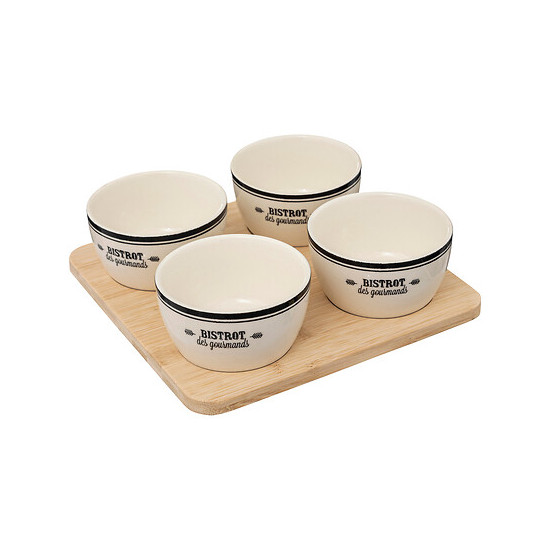 SET APERITIF BISTROT 5P de J-Line by Jolipa - Déco intérieur dans J031