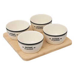 SET APERITIF BISTROT 5P de J-Line by Jolipa - Déco intérieur dans J031