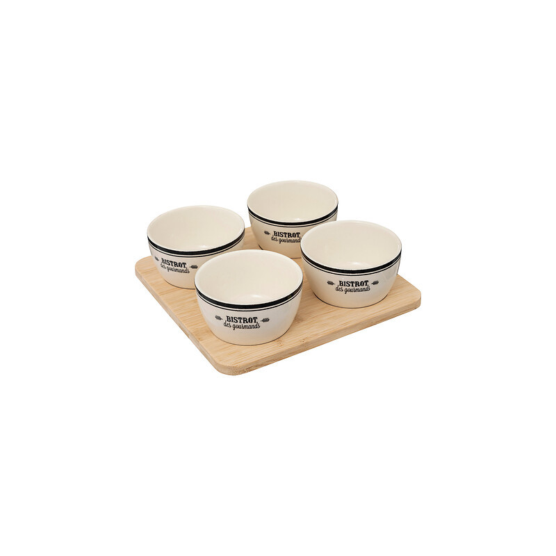 SET APERITIF BISTROT 5P de J-Line by Jolipa - Déco intérieur dans J031