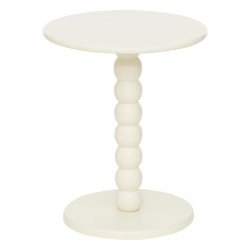 TABLE CAFE CHAMLO BLANC de J-Line by Jolipa - Déco intérieur dans J031
