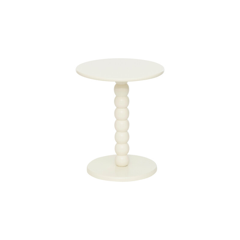 TABLE CAFE CHAMLO BLANC de J-Line by Jolipa - Déco intérieur dans J031